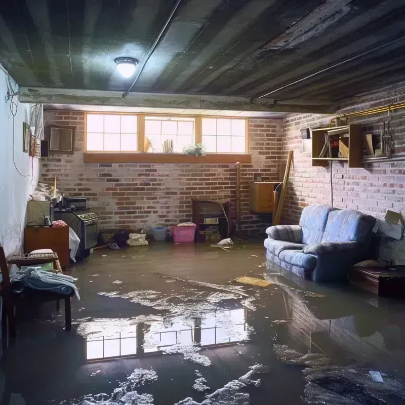 Flooded Basement Cleanup in Three Rivers, TX